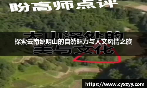 探索云南姚明山的自然魅力与人文风情之旅